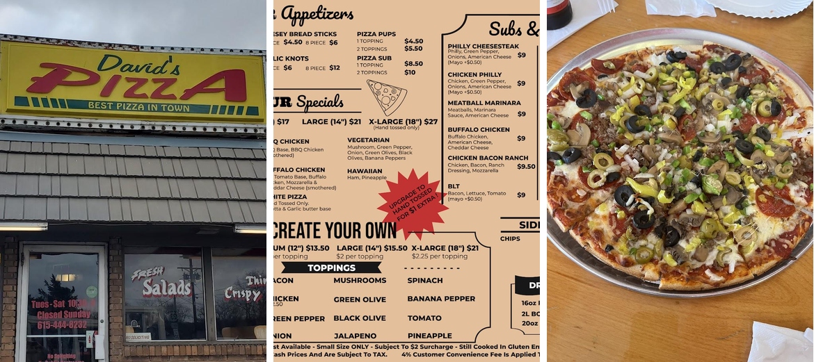 Davids Pizza & Restaurant